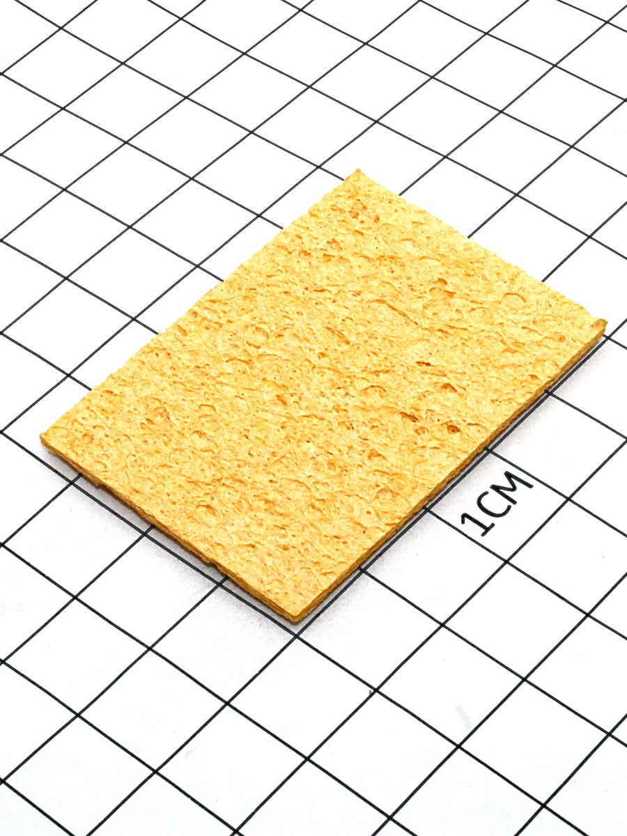 для  паяльных жал-чистящая губка  50x36 мм