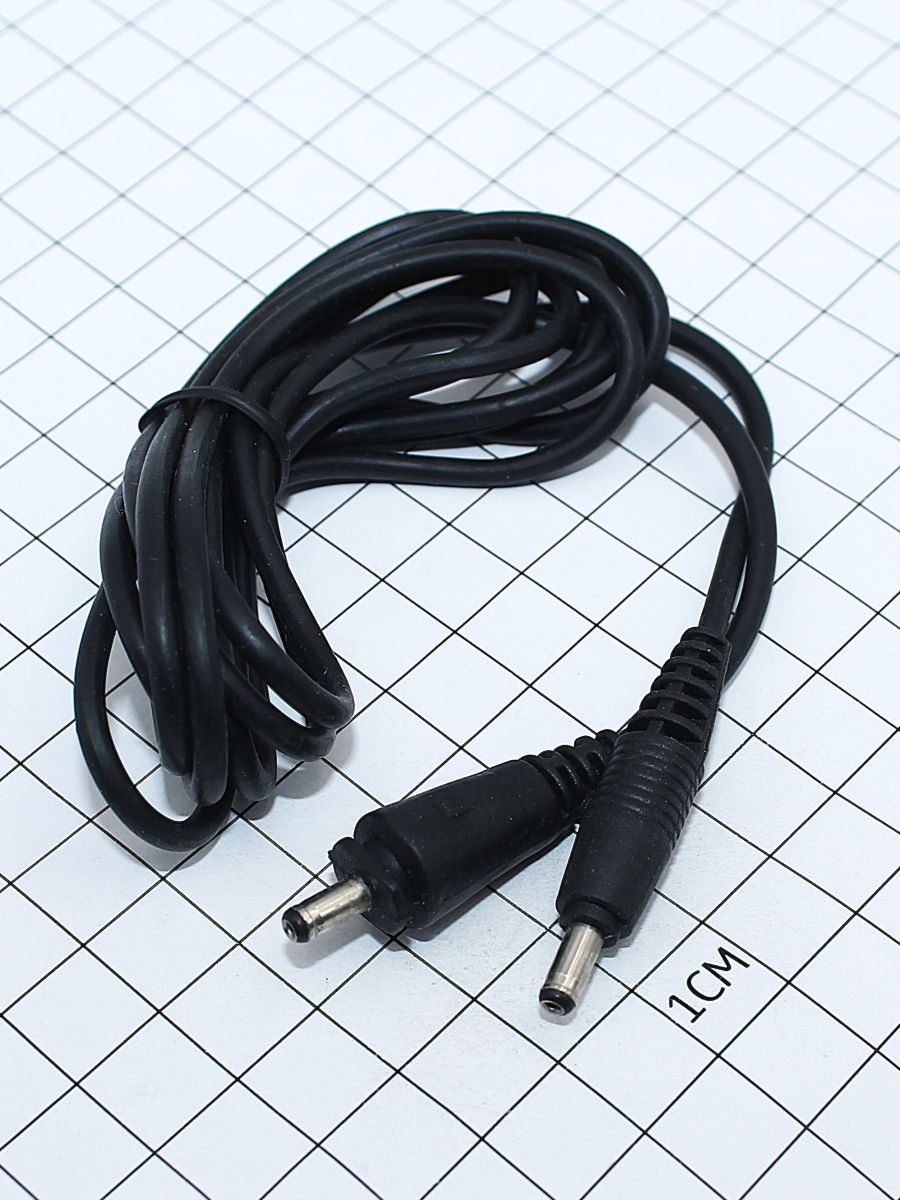 Шнур 1,4х3,4 мм (м) - 1,4х3,4 мм (м), 1,8м