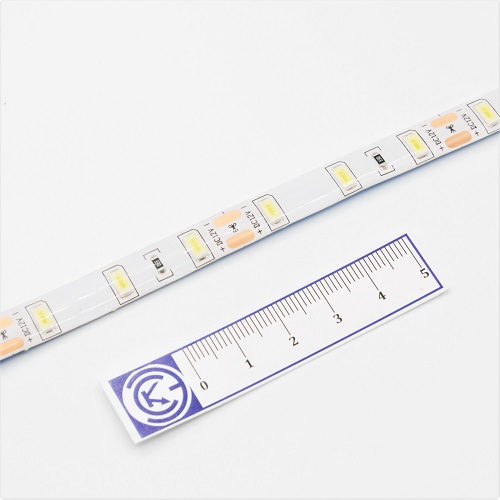 Ecola Pro:лента герметичная SMD5030x2 (60 LED/м) 12VDC БЕЛЫЙ ХОЛОДНЫЙ, 19 Вт/м.