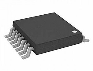 Микроконтроллер; Ядро: MSP430, 16-бит; FLASH: 2 КБайт; RAM: 128 Байт; АЦПканалов: 4; АЦПразр: 16; АЦПскорость: 4 кГц; -40...85 °C Корпус TSSOP-14