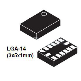 Акселерометр Корпус LGA-14